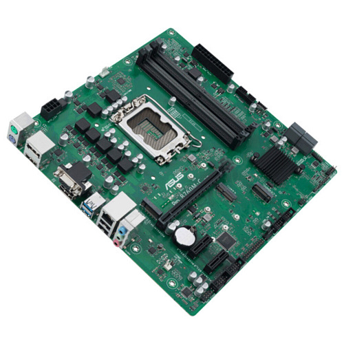 Материнская плата ASUS Pro B760M-C-CSM B760 Socket-1700 4xDDR5, 4xSATA3, RAID, 2xM.2, 1xPCI-E16x, 2xUSB3.2, D-Sub, 2xDP, HDMI, Glan, mATX