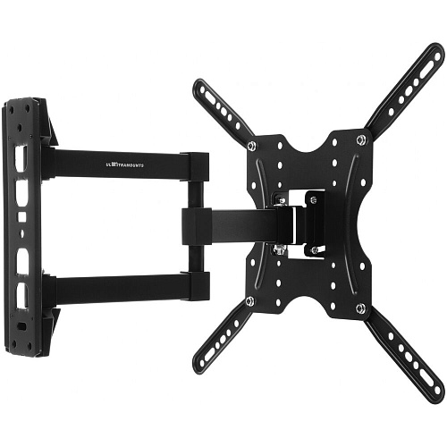 Кронштейн наклонно-поворотный Ultramounts UM904 32-55' до 30кг Vesa до 400x400 black