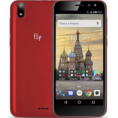 Смартфон Fly Life Compact 3G Red
