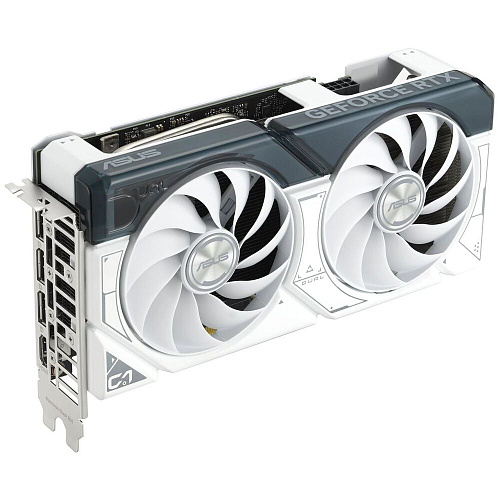Видеокарта ASUS GeForce RTX 4060 Ti 8192Mb, Dual White OC 8G (Dual-RTX4060TI-O8G-White) 1xHDMI, 3xDP, Ret