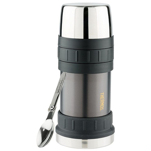 THERMOS Термос для еды Work 2345GM Stainless Steel, серый, 0,47 л.