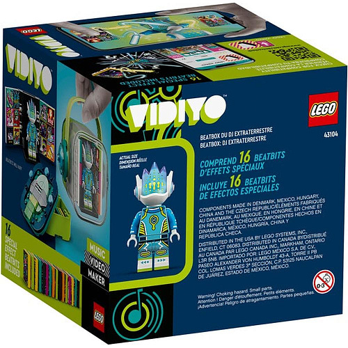 LEGO VIDIYO Alien DJ BeatBox (Битбокс Диджея Пришельца) 43104