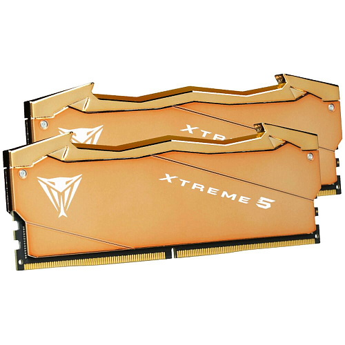 Модуль памяти DIMM 32Gb 2х16Gb DDR5 PC48000 6000MHz Patriot Memory Viper Xtreme 5 Aurum (VXA532G6030K)