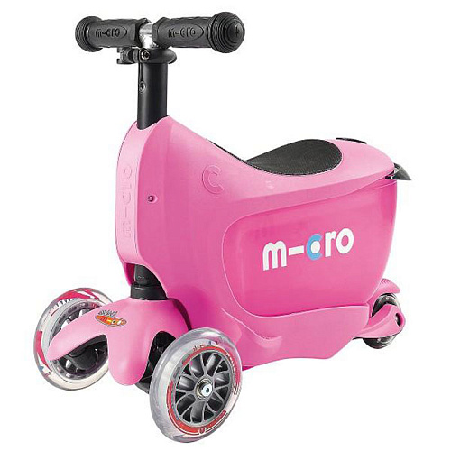 Самокат Micro Mini2Go розовый
