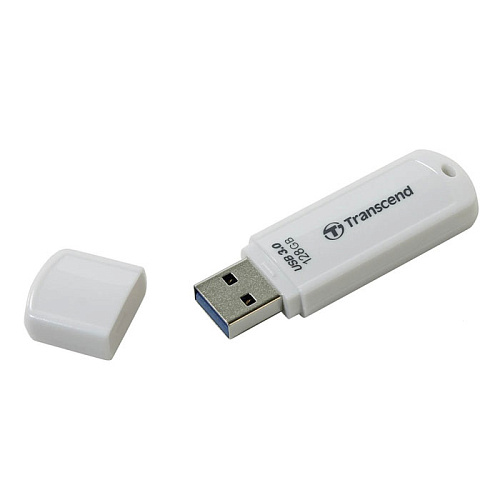 USB Flash накопитель 128GB Transcend JetFlash 730 (TS128GJF730) USB 3.0 Белый