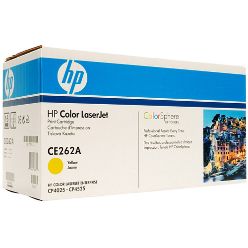 Картридж HP CE262A Yellow для CLJ CP4025/CP4525 (11000стр)