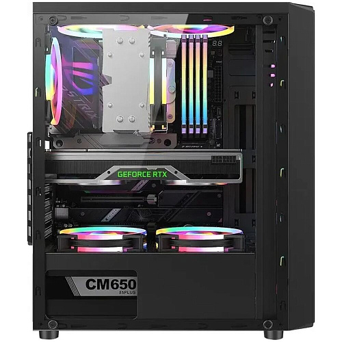 Корпус ATX Miditower Formula Mana Black AR V2