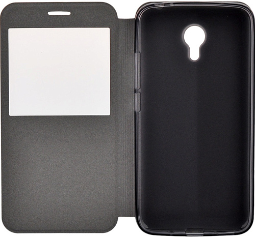 Чехол для Meizu M2 Note SkinBox Lux AW, черный 