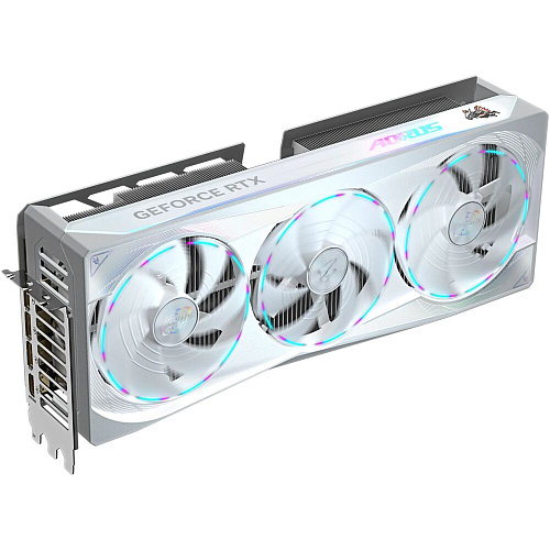 Видеокарта Gigabyte GeForce RTX 5080 16384Mb, AORUS Master Ice 16 Gb (GV-N5080AORUSM ICE-16GD) 1xHDMI, 3xDP, Ret