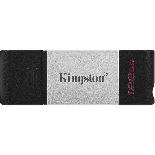 USB Flash накопитель 128GB Kingston DataTraveler 80 (DT80/128GB) USB Type C Черный