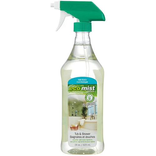 Eco mist Средство для чистки ванн и душевых кабин Tub & Shower, 825 мл.
