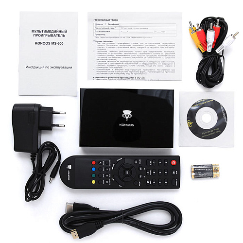 Медиаплеер Konoos MS-600