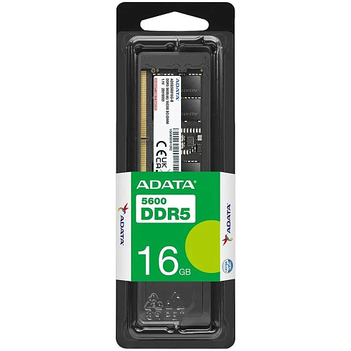 Модуль памяти DIMM 16Gb DDR5 PC44800 5600MHz ADATA (AD5U560016G-S)
