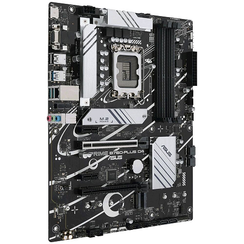 Материнская плата ASUS Prime B760-Plus D4 B760 Socket-1700 4xDDR4, 4xSATA3, RAID, 3xM.2, 2xPCI-E16x, 3xUSB3.2, 1xUSB3.2 Type C, D-Sub, DP, HDMI, 2.5Glan, ATX