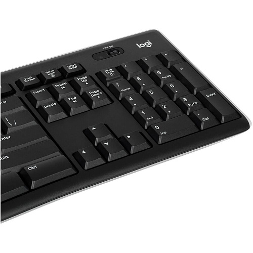 Клавиатура беспроводная Logitech K270 Wireless Black