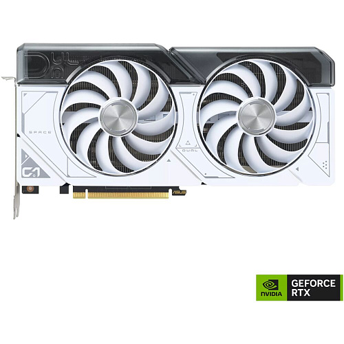 Видеокарта ASUS GeForce RTX 4070 Super 12288Mb, Dual OC White 12G (Dual-RTX4070S-O12G-White) 1xHDMI, 3xDP, Ret