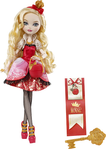 Кукла Ever After High Базовая Эппл Уайт
