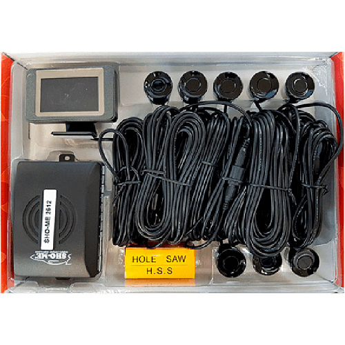 Парковочный радар Sho-Me Y-2612N08 8датч. 20мм черный