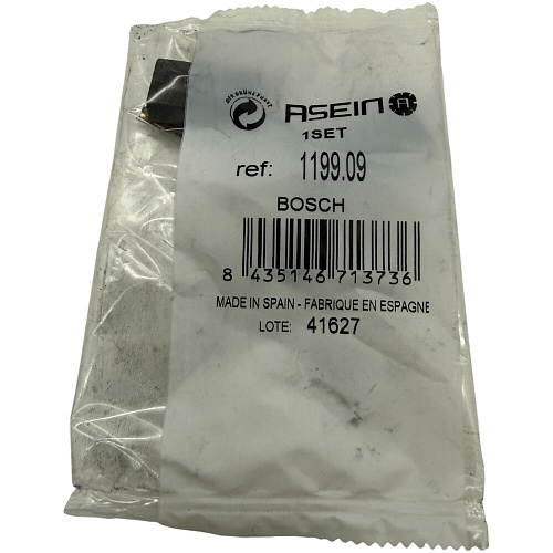 Комплект графитовых щеток BOSCH OEM 3607014012/AS (Комплект = 2 шт.) 1199.09J