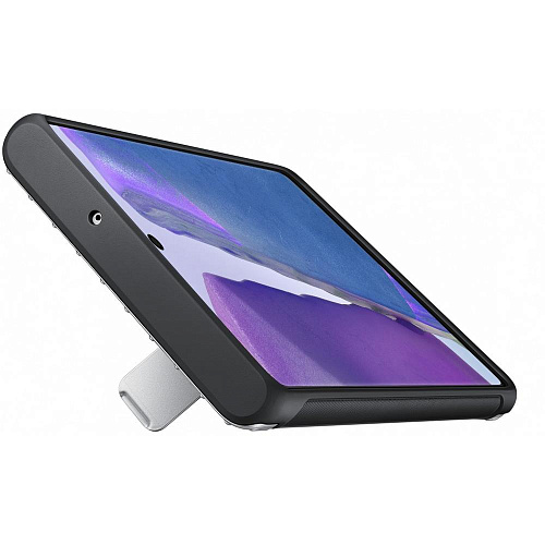 Чехол для Samsung Galaxy Galaxy Note 20 Protective Standing Cover серебристый