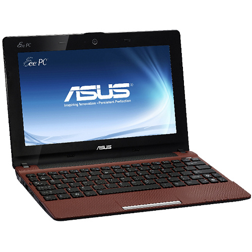 Нетбук Asus EEE PC X101CH Red  Atom N2600/1Gb/320Gb/10.1"/Wi-Fi/Cam/3 cell/W7 Starter