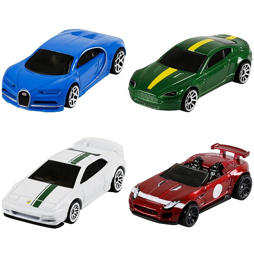 Mattel Hot Wheels 1806/GTN33 Подарочный набор из 5 машинок (HW Exotics)