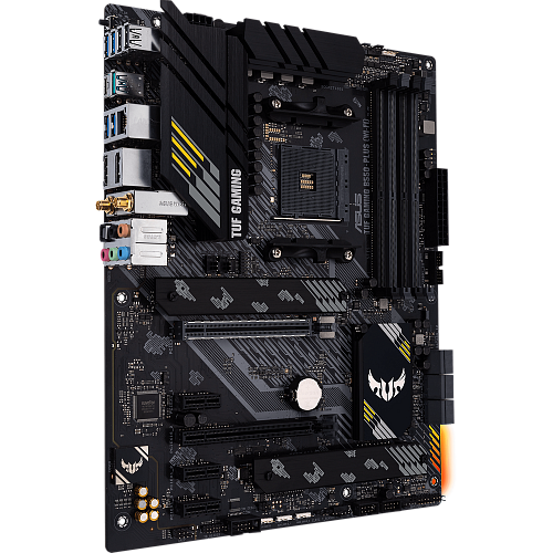 Материнская плата ASUS TUF Gaming B550-Plus (Wi-Fi) B550 Socket AM4 4xDDR4, 6xSATA3, RAID, 2xM.2, 2xPCI-E16x, 5xUSB3.2, 1xUSB3.2 Type C, DP, HDMI, Wi-Fi, 2.5Glan, ATX