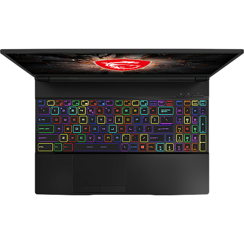 Ноутбук MSI GE65 9SE-081RU Core i7 9750H/16Gb/1Tb+512Gb SSD/NV RTX2060 6Gb/15.6" FullHD/Win10 black