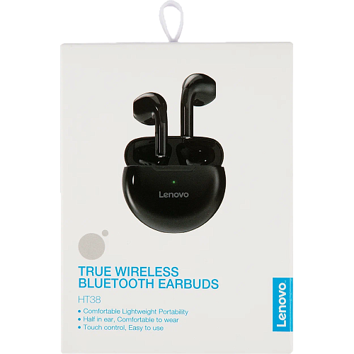 Bluetooth гарнитура Lenovo HT38 Black