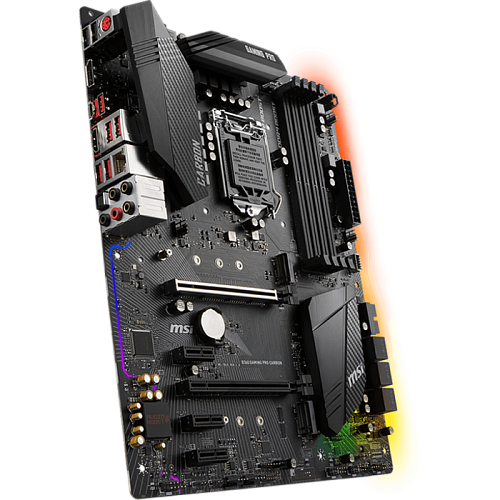 Материнская плата MSI B360 Gaming Pro Carbon B360 Socket-1151v2 4xDDR4, 6xSATA3, 2xM.2, 2xPCI-E16x, 5xUSB3.1, 1xUSB3.1 Type C, DP, Glan, ATX