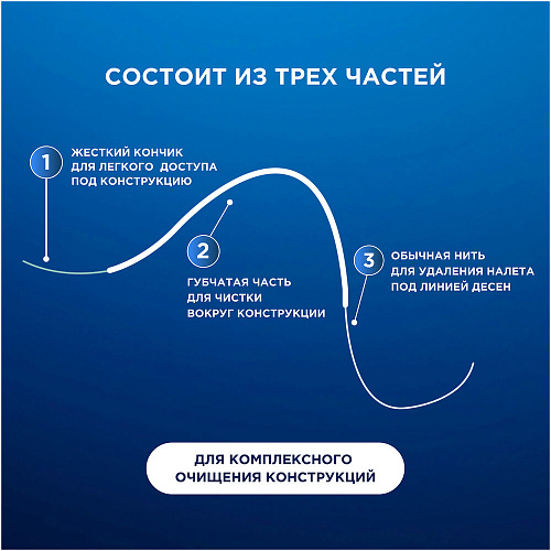 Oral-B Межзубная нить Super Floss, 50 шт.