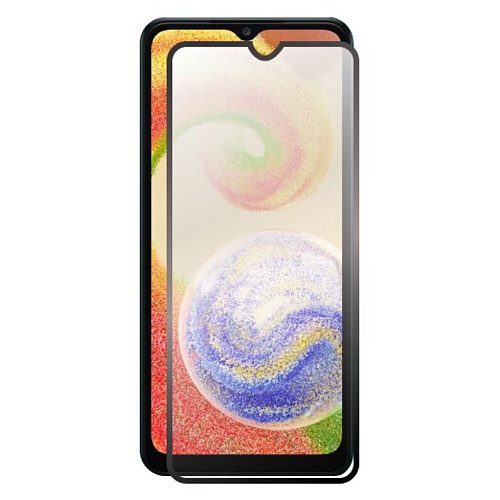 Защитное стекло для Samsung Galaxy A04e/M23 5G Zibelino 5D, с черной рамкой