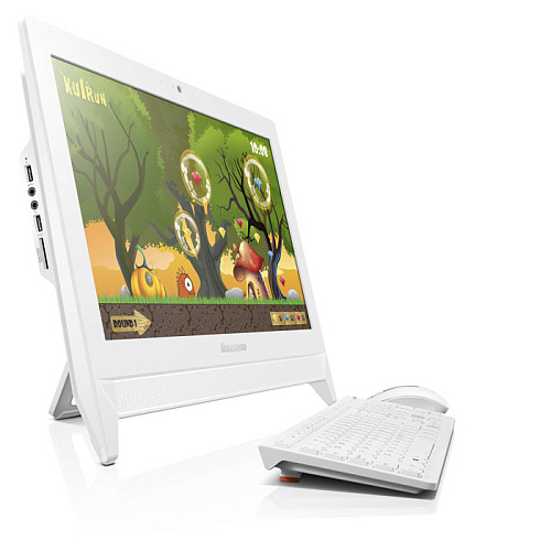 Моноблок Lenovo IdeaCentre C20-00 19.5" N3700/4Gb/500Gb/DOS/kb+m/white