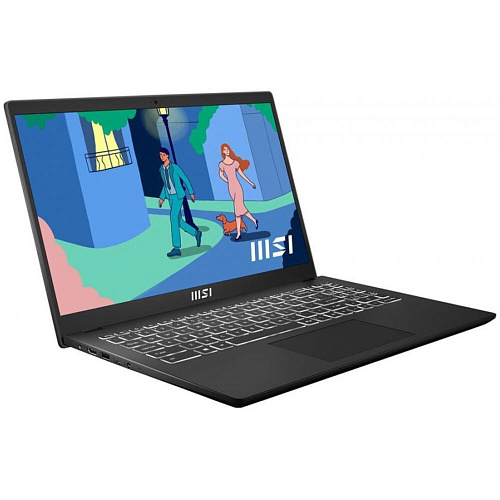 Ноутбук MSI Modern 14 C12M-263RU Core i5 1235U/16Gb/512Gb SSD/14" FullHD/Win11Pro Black