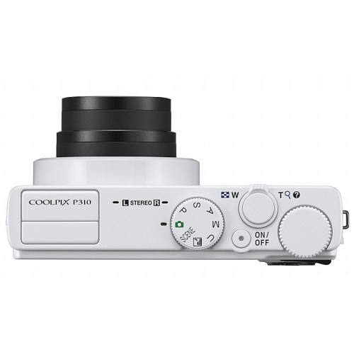 Компактная фотокамера Nikon Coolpix P310 white (16.1MPx, 4.2x zoom, 3"LCD, SD/SDHC)