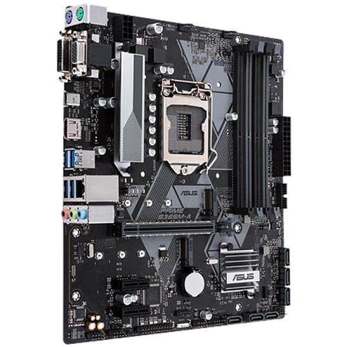 Материнская плата ASUS Prime B365M-A B365 Socket-1151v2 4xDDR4, 6xSATA3, 2xM.2, 1xPCI-E16x, 4xUSB3.1, 1xUSB3.1 Type C, D-Sub, DVI-D, HDMI, Glan, mATX УЦЕНКА
