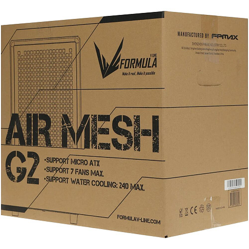 Корпус MicroATX Minitower Formula Air Mesh G2 Black