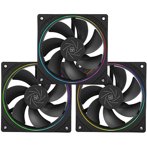 Вентилятор 120x120 Thermalright TL-S12R X3 Reverse ARGB 3pcs-pack Black Ret