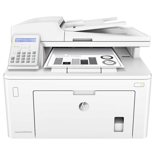 МФУ HP LaserJet Pro M227fdn G3Q79A ч/б А4 28ppm с дуплексом автоподатчиком LAN