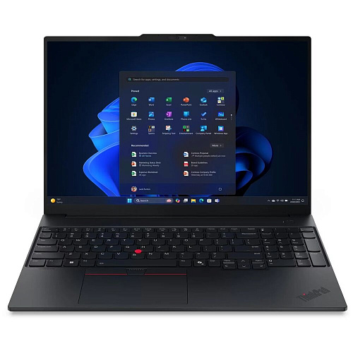 Ноутбук Lenovo ThinkPad E16 G3 Core Ultra 7 256V/16Gb/512Gb SSD/16" WUXGA/DOS Black