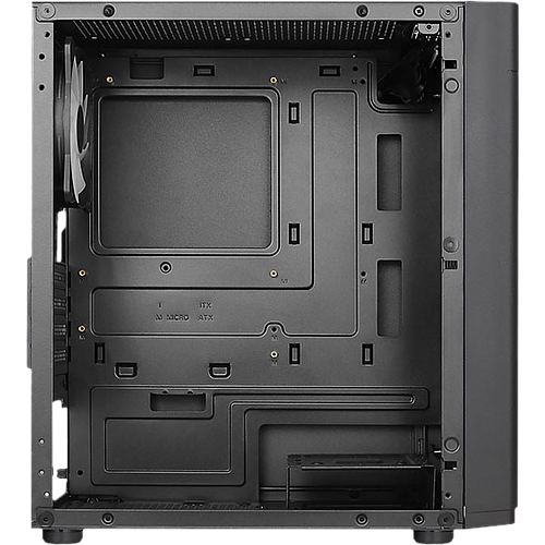 Корпус MicroATX Minitower AeroCool HEXFORM-G-BK-v2 RGB Black