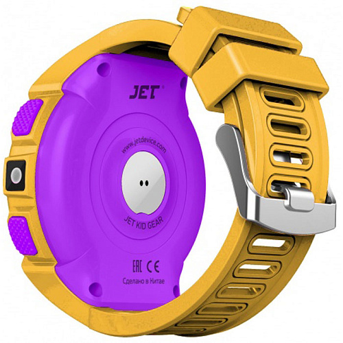 Умные часы Jet Kid GEAR Yellow+Purple