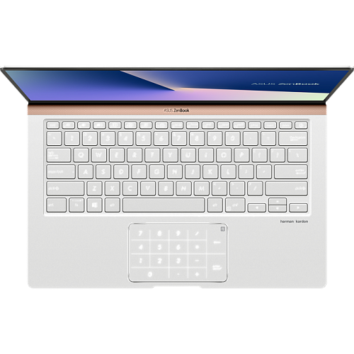 Ноутбук ASUS Zenbook 14 UX433FN Core i5 8265U/8Gb/256Gb SSD/NV MX150 2Gb/14.0" FullHD/3D Cam/Win10Pro Silver