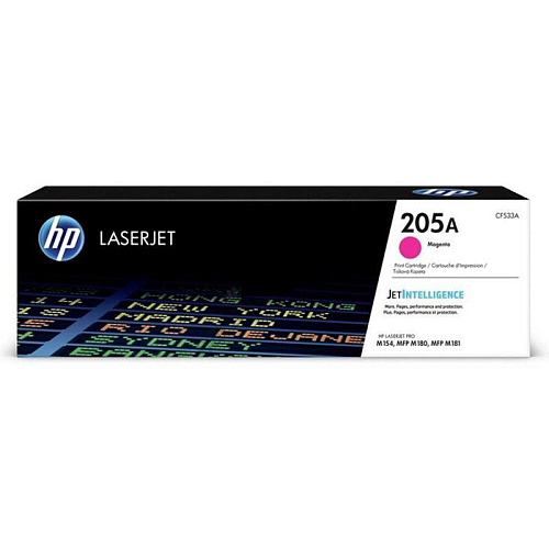Картридж HP CF533A №205A Magenta для Color LJ Pro M180n/M181fx (900стр)