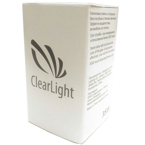 Автомобильная лампа Clearlight D3S 6000K б/п - 1шт