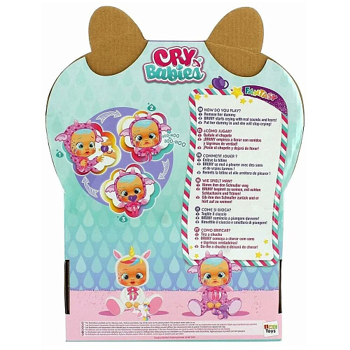 Кукла IMC Toys Crybabies Кукла Бруни Fantasy интерактивная плачущая 41917 УЦЕНКА