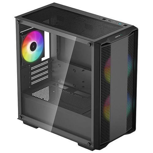 Корпус MicroATX Minitower Deepcool CC360 ARGB черный