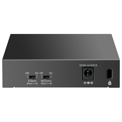 Коммутатор TP-LINK LS105LP неуправляемый 5 портов 10/100Мбит/с PoE