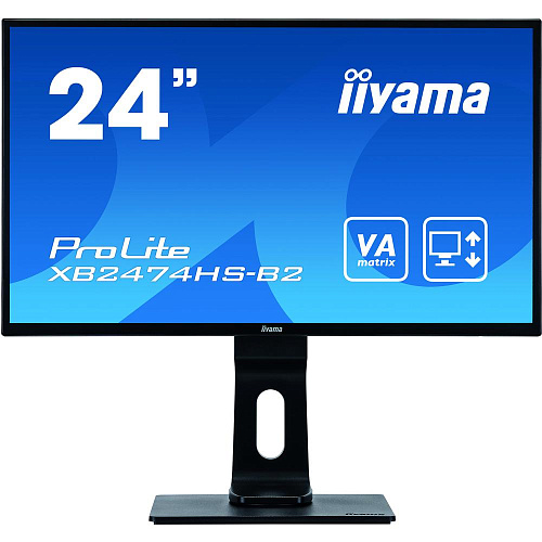 Монитор 24" Iiyama ProLite XB2474HS-B2 VA 1920x1080 4ms HDMI, DisplayPort, VGA