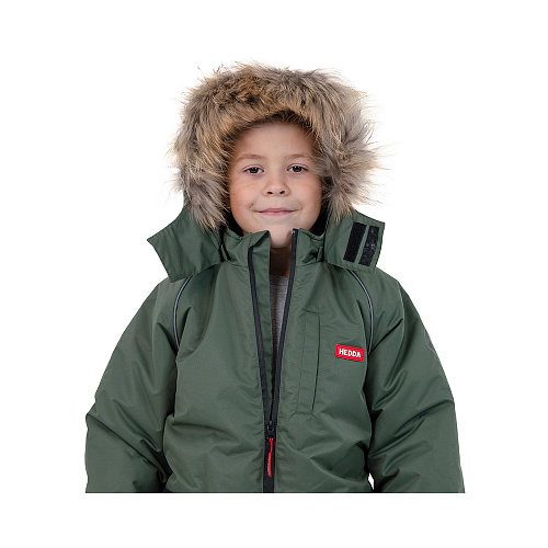Комбинезон зимний HEDDA EDD4 57010 Oliva Green низ прямой, размер 128